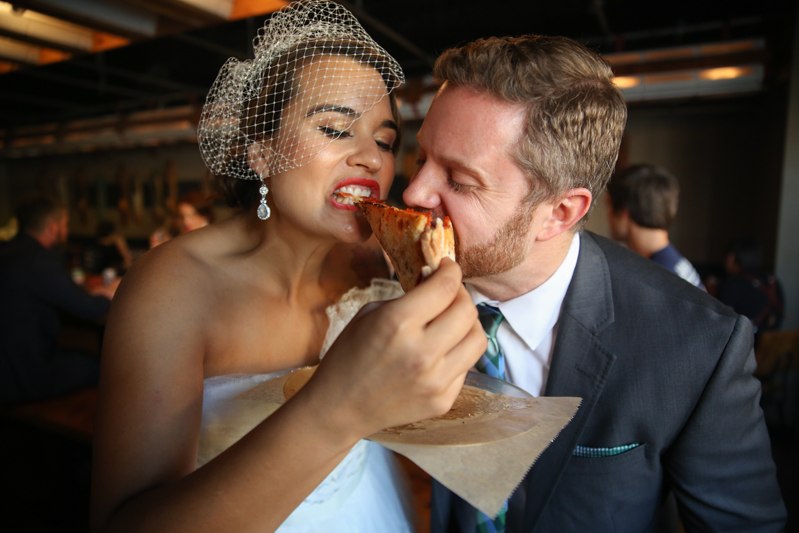 pizza wedding