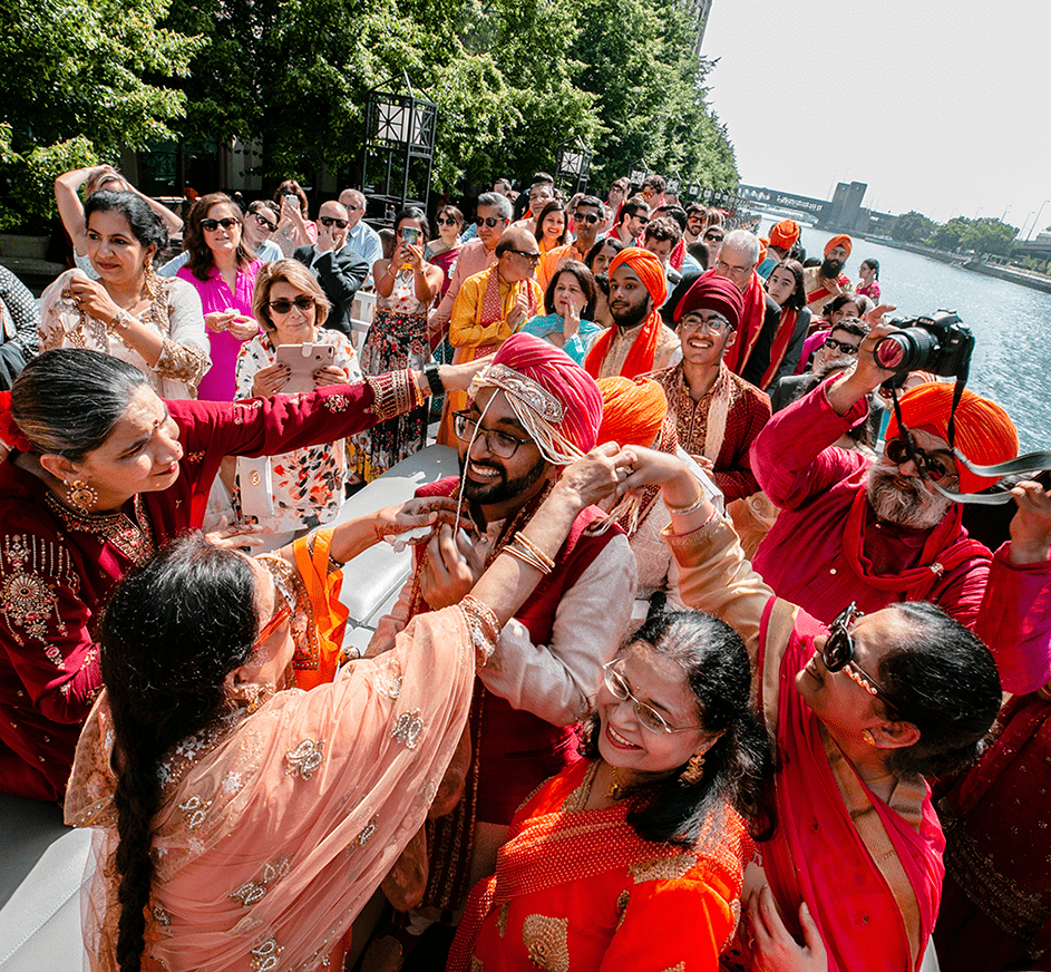 baraat on a boat