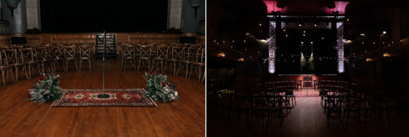 intimate wedding at thalia hall