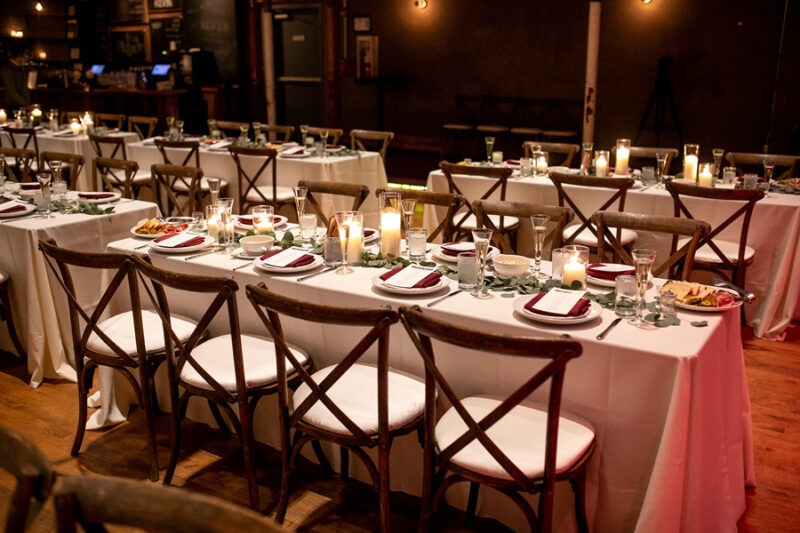 fall wedding at thalia hall