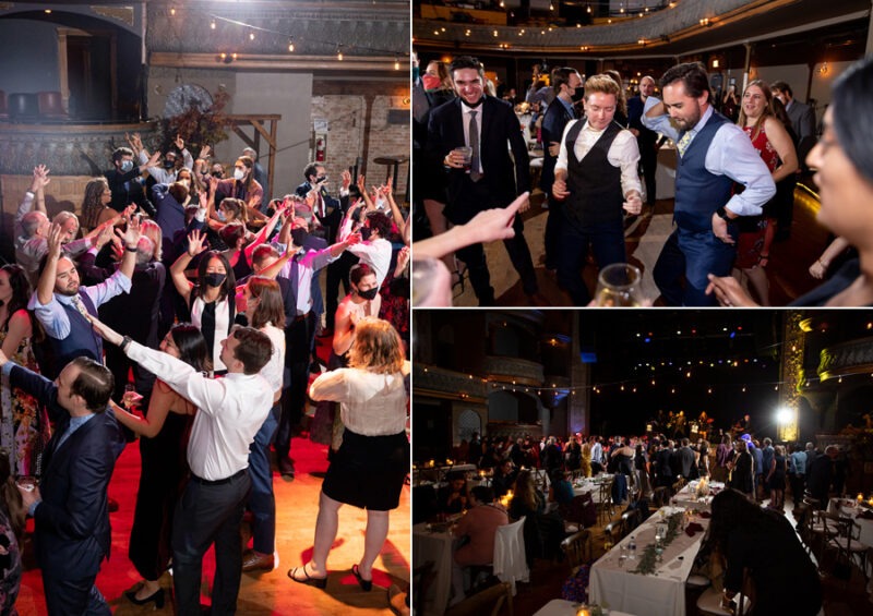 fall wedding at thalia hall