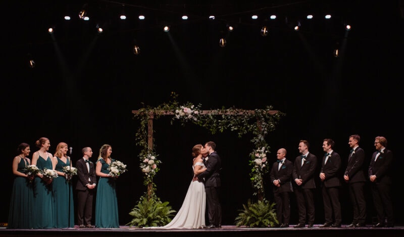 elegant spring wedding at thalia hall