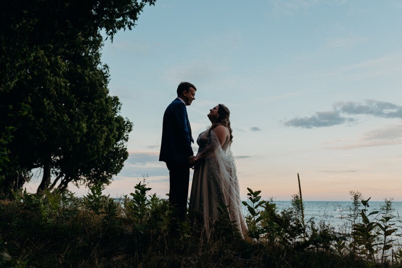 lakeside wedding