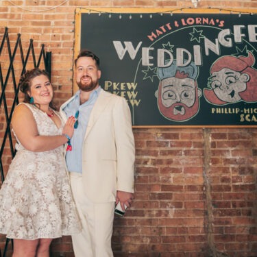 lorna and matt’s weddingfest at thalia hall