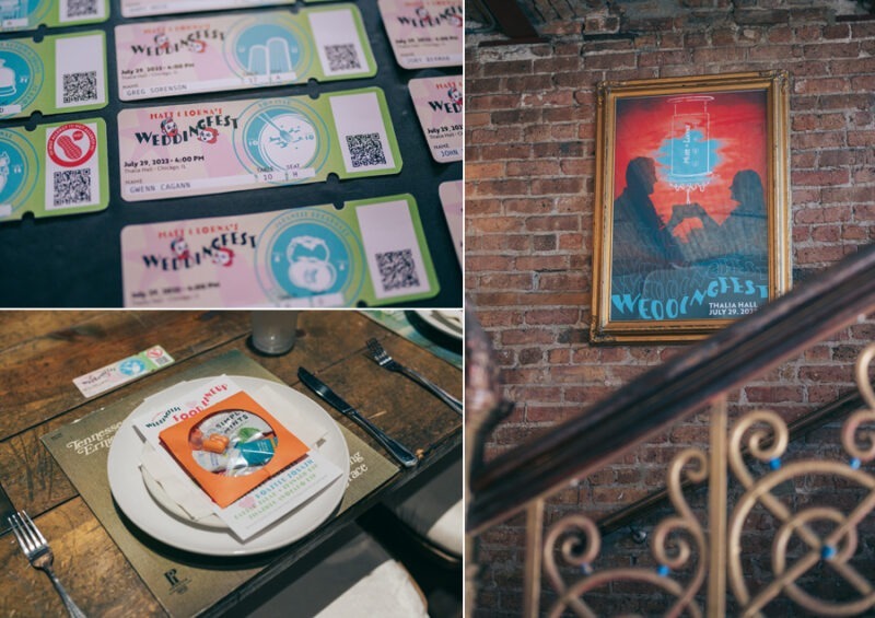 lorna and matt's weddingfest at thalia hall