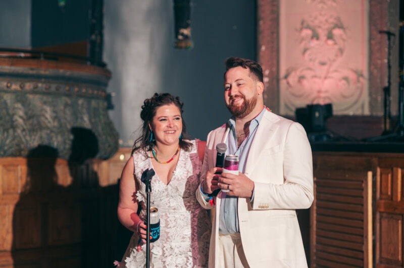 lorna and matt's weddingfest at thalia hall