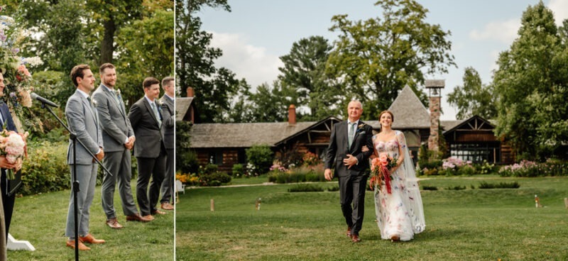 lakeside nuptials at stouts island lodge