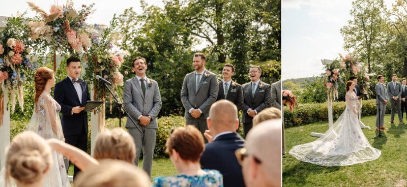 lakeside nuptials at stouts island lodge