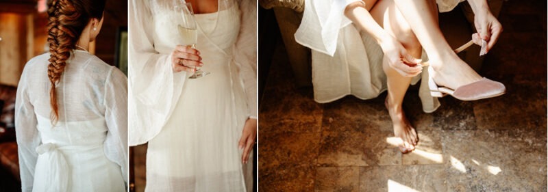lakeside nuptials at stouts island lodge