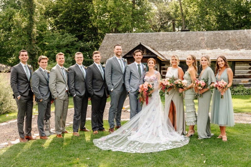 lakeside nuptials at stouts island lodge