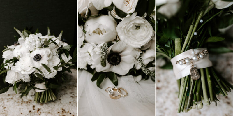 chic winter wedding at intercontinental chicago