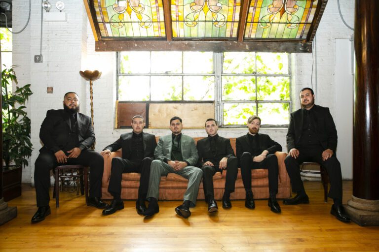 groomsmen photo at a wedding at Salvage One in Chicago